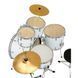 Millenium Focus 20 Drum Set White - ударна установка, Білий