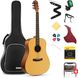 Donner Music Acoustic Guitar 41 Inch Full-size EC983, Натуральний