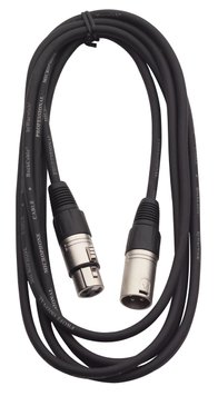 ROCKCABLE RCL30303 D7 MICROPHONE CABLE (3M), Черный