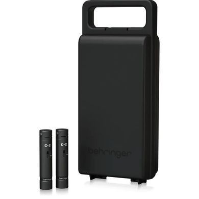 BEHRINGER C-2 Dark Edition - комплект подобраных конденсаторных микрофонов, Черный