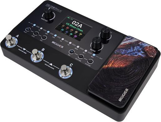 MOOER GE150 Plus Li - процесор ефектів, Черный