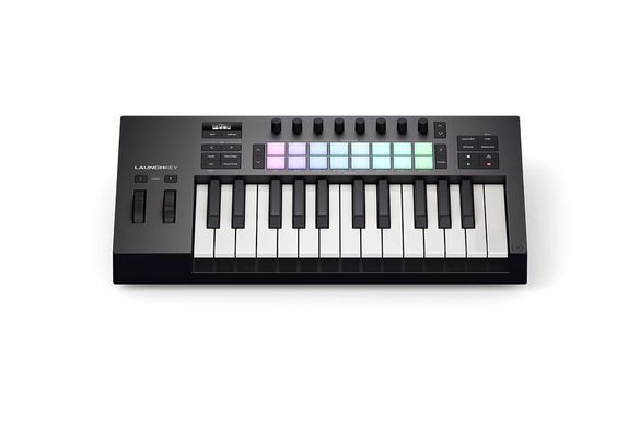NOVATION Launchkey 25 MK4 - MIDI клавиатура, Черный