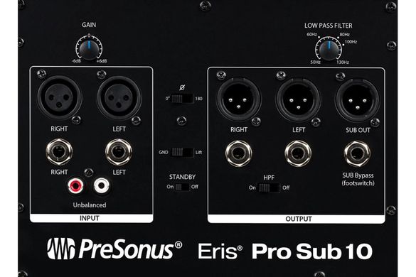 PRESONUS Eris Pro Sub 10, Темно-синій