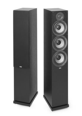 ELAC Debut 2.0 DF62 Black Brushed Vinyl, Черный