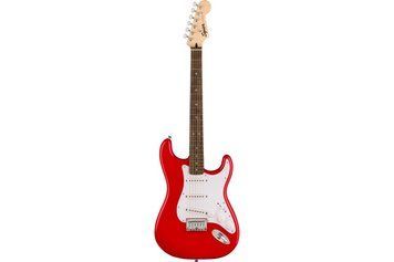 Squier by Fender Sonic Stratocaster HT LRL Torino Red - Электрогитара, Красный