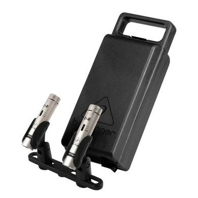 Behringer C-2 &mdash; комплект конденсаторных мокрофонов, Серебристый