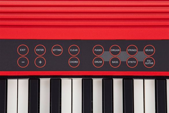 Roland GO:Keys GO-61, Красный