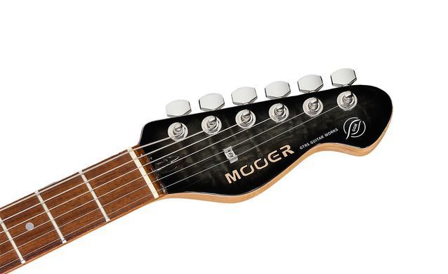 MOOER MSC20 Pro (Black Burst) - електрогітара, Черный