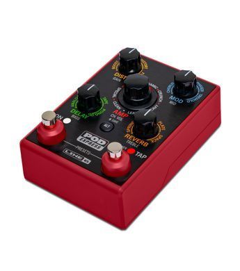 Line 6 POD EXPRESS GUITAR - педаль эффектов , Красный