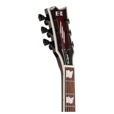 ESP E-II ECLIPSE QM (SEE THRU BLACK CHERRY SUNBURST), Красный