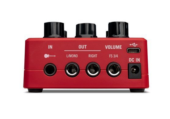 Line 6 POD EXPRESS GUITAR - педаль эффектов , Красный