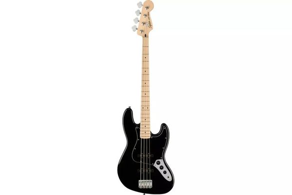 SQUIER by FENDER AFFINITY SERIES JAZZ BASS MN BLACK, Черный