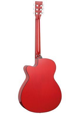 TANGLEWOOD TA4 CE RD - электроакустическая гитара, Красный