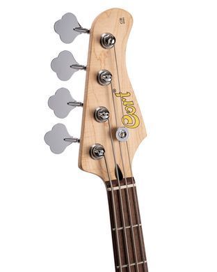 CORT GB34JJ (Black)  - бас-гитара, Черный