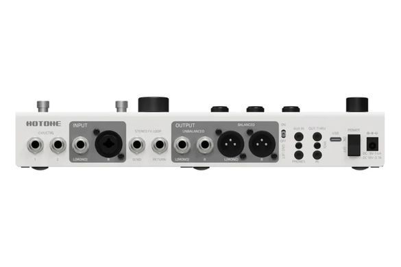 Hotone Audio Ampero Stage II - Гитарный процессор эффектов, Белый