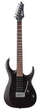 CORT X100 (OPEN PORE BLACK) - Електрогітара, Черный