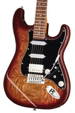 MOOER MSC20 Pro (Amber Brown) - електрогітара, Коричневий