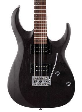 CORT X100 (OPEN PORE BLACK) - Електрогітара, Черный