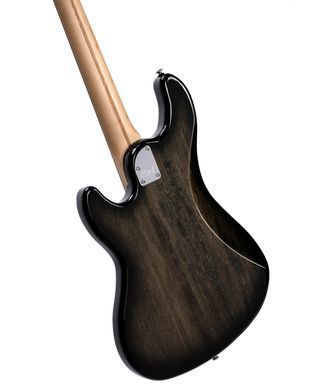 CORT GB24JJ (Trans Black) - бас-гітара, Черный