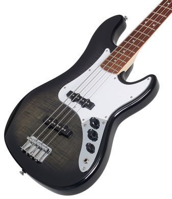 CORT GB24JJ (Trans Black) - бас-гітара, Черный