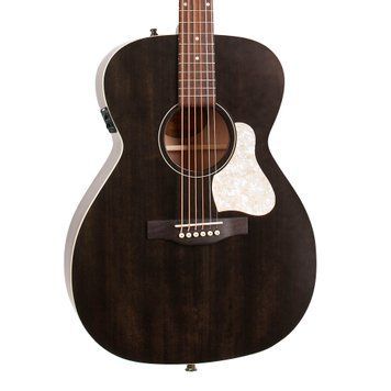 Art & Lutherie A&L Legacy Faded Black Presys II - електроакустична гітара, Черный