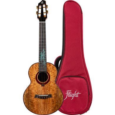 Flight A10 MM Mango Dragon 10th Anniversary Tenor Ukulele, Натуральний