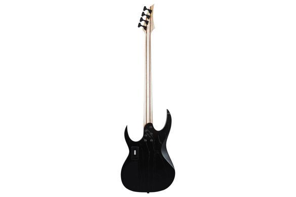 SOLAR GUITARS AB2.4BOP SK Black Open Pore Matte - Бас-гітара, Черный