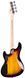 CORT GB34JJ (3 Tone Sunburst) - бас-гітара, Коричневий