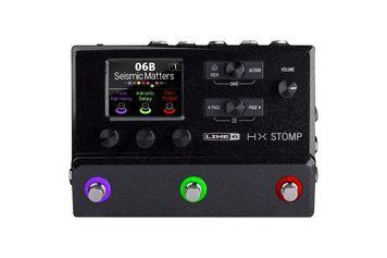 Line 6 HX Stomp - процесор ефектів , Черный