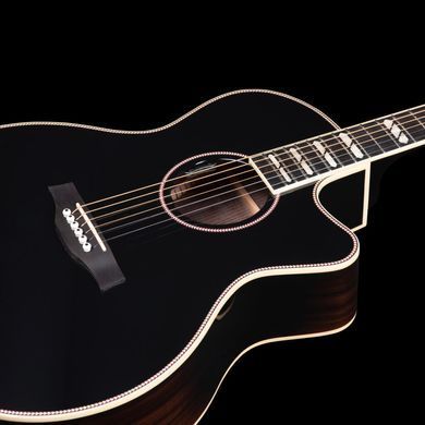 Godin Guitars Godin Connaisseur MJ Blk RW - электроакустическая гитара, Черный