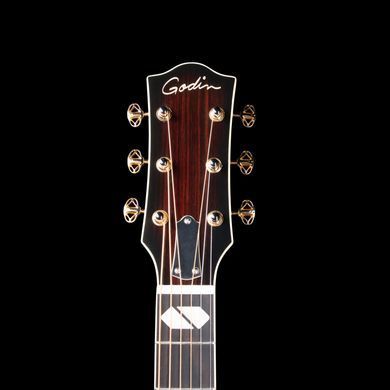 Godin Guitars Godin Connaisseur MJ Blk RW - электроакустическая гитара, Черный