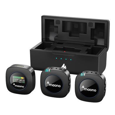Maono WM821 - Радіосистема (мікрофон бездротовий), Черный