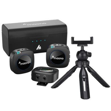 Maono WM821 - Радіосистема (мікрофон бездротовий), Черный