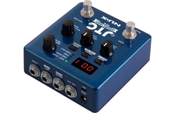 NUX JTC Drum & Loop PRO (NDL-5) - педаль ефектів, Темно-синій