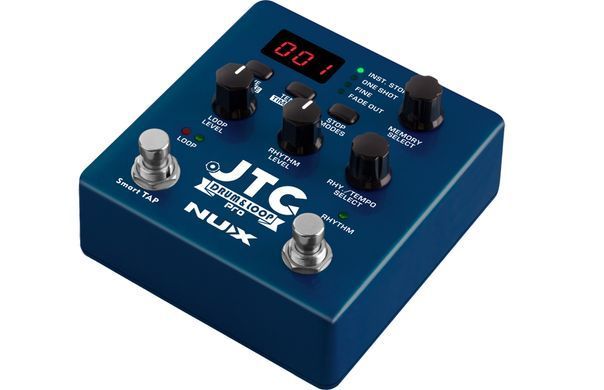 NUX JTC Drum & Loop PRO (NDL-5) - педаль ефектів, Темно-синій