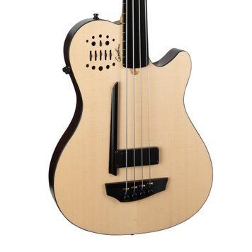 Godin Guitars Godin A4 Ultra Natural Fretless A/E - бас-гитара электроакустическая, Натуральный