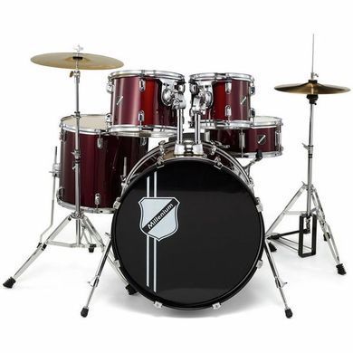 Millenium Focus 22 Drum Set Red - ударна установка, Червоний