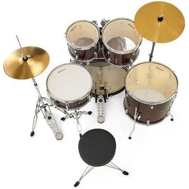 Millenium Focus 22 Drum Set Red - ударна установка, Червоний