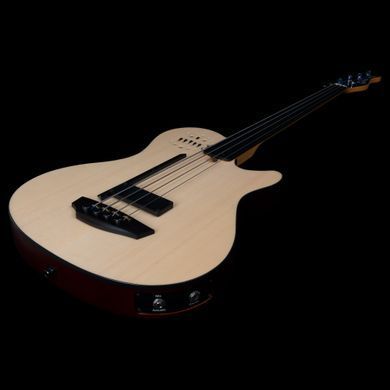 Godin Guitars Godin A4 Ultra Natural Fretless A/E - бас-гитара электроакустическая, Натуральный
