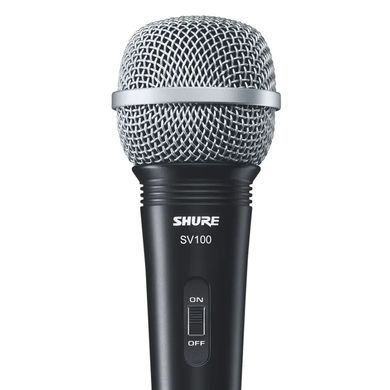 SHURE SV100 - динамический вокальный микрофон, Черный
