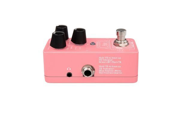 NUX NSS-4 Pulse - педаль эффектов, Розовый