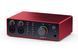 FOCUSRITE Scarlett 4i4 4th Gen - Аудіоінтерфейс, Червоний