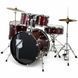 Millenium Focus 22 Drum Set Red - ударна установка, Червоний