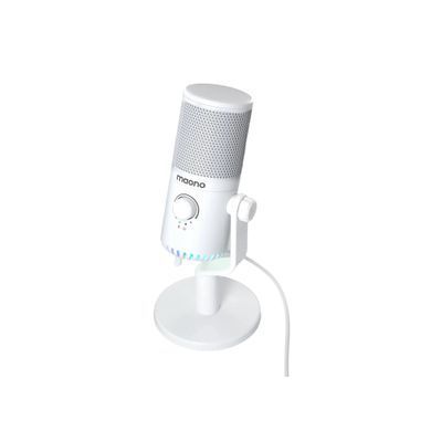 Maono DM30 (White) - Мікрофон для геймерів , Білий