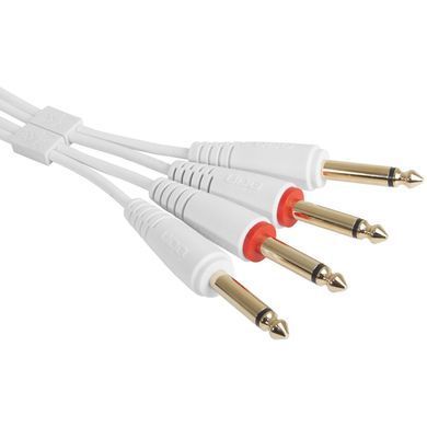 UDG Set Jack-Jack White 3m (U97004WH) - професійний аудіокабель, Черный