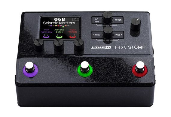 LINE 6 HX STOMP - гітарний процесор ефектів, Черный
