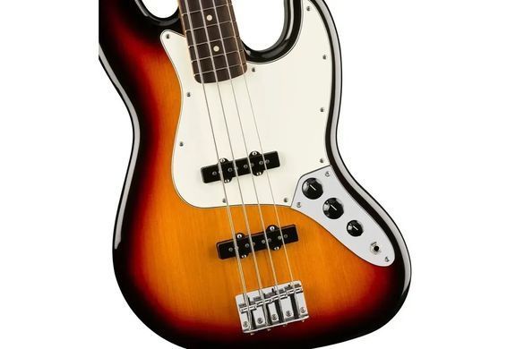 Fender Player II Jazz Bass RW 3-Color Sunburst - Бас-гитара, Оранжевый