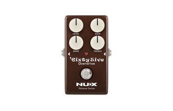 NUX 6ixty5ive OverDrive - педаль ефектів, Коричневий