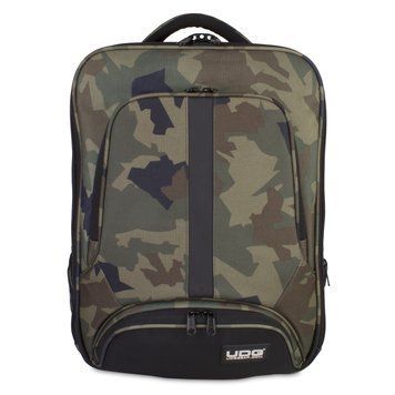 UDG Ultimate Backpack Slim Black Camo/Orange Inside &mdash; компактный и практичный рюкзак для DJ, Черный