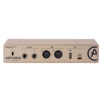 Arturia MiniFuse 2 Champagne Edition - Аудиоинтерфейс , Бежевый